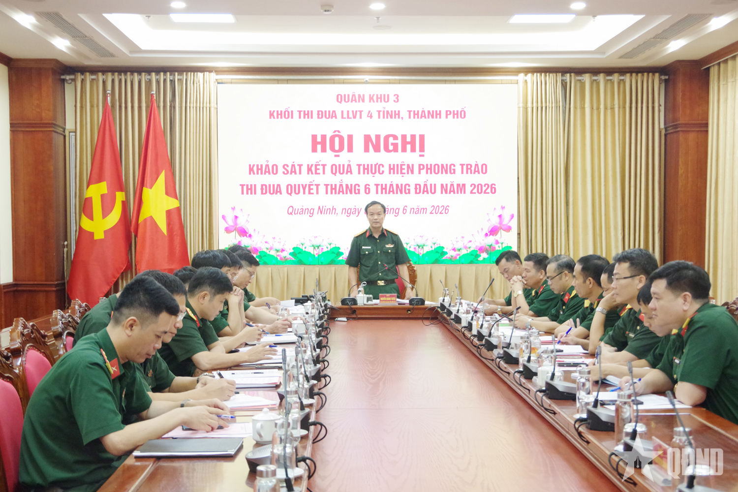 Khối thi đua LLVT 4 tỉnh, thành phố Quân khu 3 khảo sát kết quả thực hiện Phong trào Thi đua Quyết thắng tại Quảng Ninh